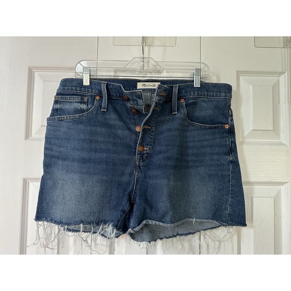 Madewell High Rise Denim Shorts Size 32